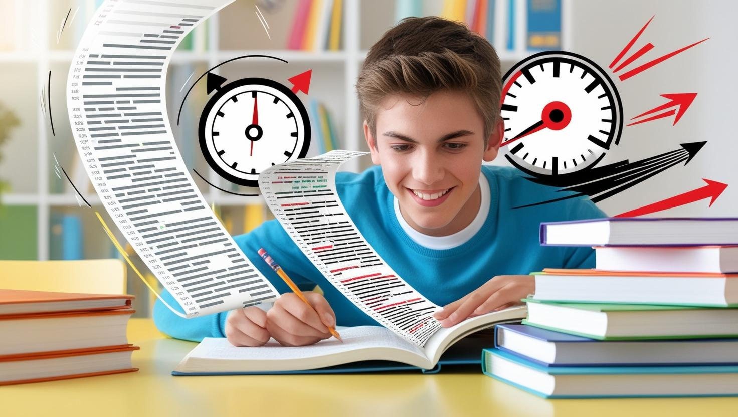 Sınavlara Hazırlanırken Hızlı Okuma Teknikleri ile Zaman Kazanın